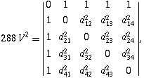 tetrahedron volume