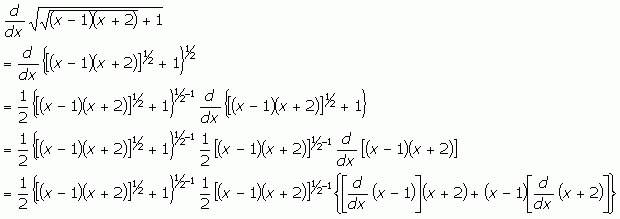 chain rule derivative