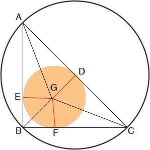 triangle and circles