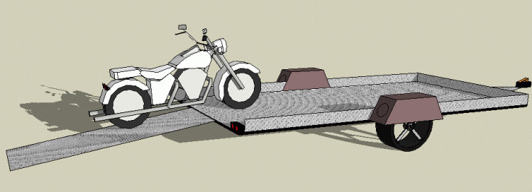 bike and trailer
