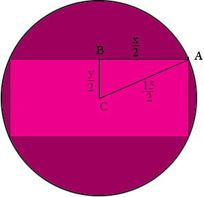 area in math circles in rectangle youtube