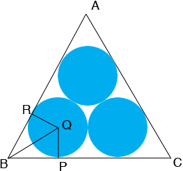 triangle and circles