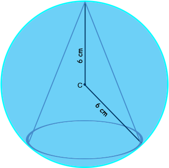 cone in sphere