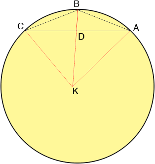 triangle and circle