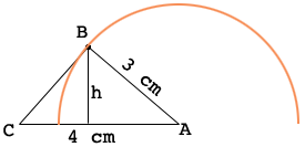 triangle and arc