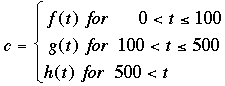 piecewise function